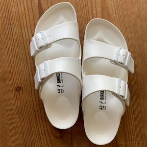Birkenstock Arizona Eva. White. Size 40.